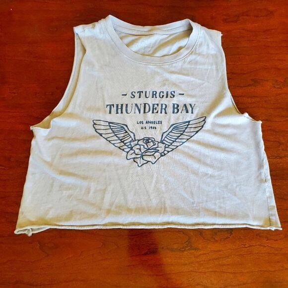 t bar limited Tops - FREE with Purchase Bar Limited Sleeveless Crop Top Size Small